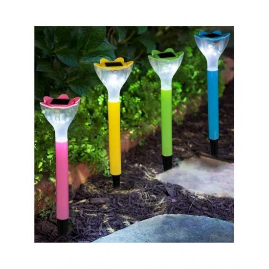 SOLAR LAMP FLOWER DIMENSIONS 6 X 32CM PRODUCTS