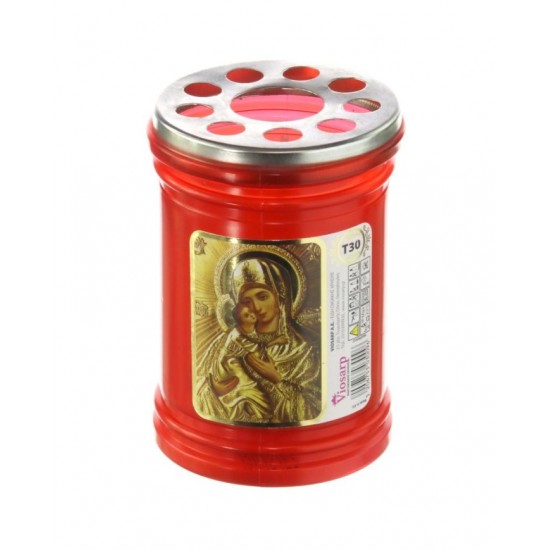 DURATION CANDLE 30 HOURS RED PRODUCTS
