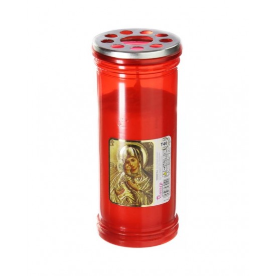 DURATION CANDLE 40 HOURS RED PRODUCTS