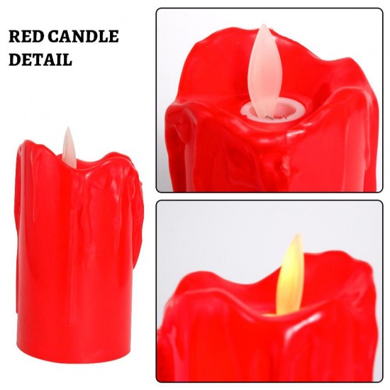 LED BATTERY CANDLE LIGHTS SPRING DECOR