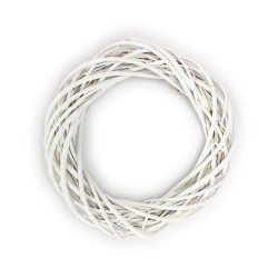 ΣΤΕΦΑΝΙ 35x8εκ ΛΕΥΚΟ ΜΠΑΜΠΟΥ  ΣΤΕΦΑΝΙ 35x8εκ ΛΕΥΚΟ ΜΠΑΜΠΟΥ