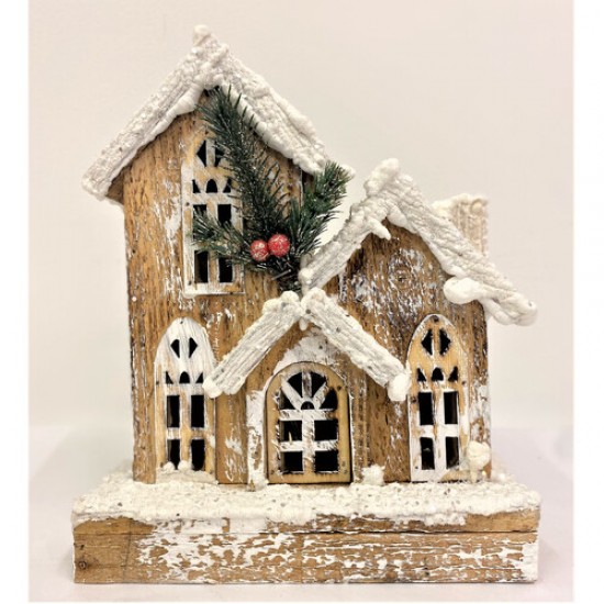 ΧΡΙΣΤΟΥΓΕΝΙΑΤΙΚΟ ΔΙΑΚΟΣΜΗΤΙΚΟ ΣΠΙΤΑΚΙ (29Χ24Χ9cm) 