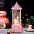 CHRISTMAS DECORATIVE GLASS LANTERN WITH MUSIC AND BATTERY LIGHT (USB) (27.5x10.5EK.) - 1 PC
