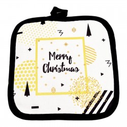 ΧΡΙΣΤΟΥΓΕΝΝΙΑΤΙΚΟ ΥΦΑΣΜΑΤΙΝΟ ΓΑΝΤΙ ΚΑΙ ΠΙΑΣΤΡΑ ΦΟΥΡΝΟΥ - 2 ΤΕΜ