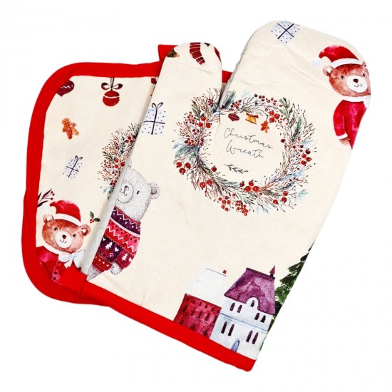 ΧΡΙΣΤΟΥΓΕΝΝΙΑΤΙΚΟ ΥΦΑΣΜΑΤΙΝΟ ΓΑΝΤΙ ΚΑΙ ΠΙΑΣΤΡΑ ΦΟΥ