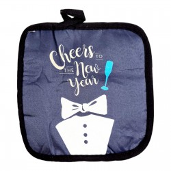 ΧΡΙΣΤΟΥΓΕΝΝΙΑΤΙΚΟ ΥΦΑΣΜΑΤΙΝΟ ΓΑΝΤΙ ΚΑΙ ΠΙΑΣΤΡΑ ΦΟΥΡΝΟΥ - 2 ΤΕΜ