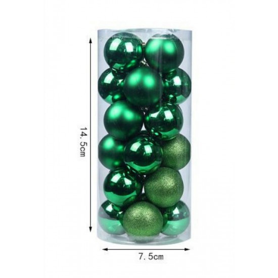 SET OF 24 CHRISTMAS BALLS 3CM. PRODUCTS