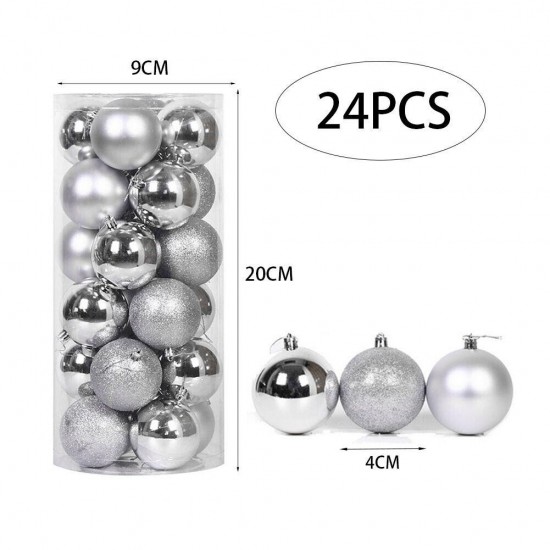 SET OF 24 CHRISTMAS BALLS 4CM. PRODUCTS