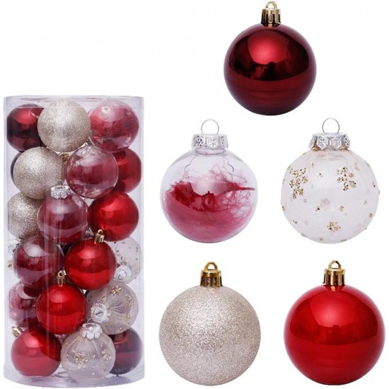 SET OF 30 CHRISTMAS BALLS 6CM. PRODUCTS