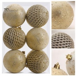 ΣΕΤ 12 ΧΡΙΣΤΟΥΓΕΝΝΙΑΤΙΚΕΣ ΜΠΑΛΕΣ 8ΕΚ.