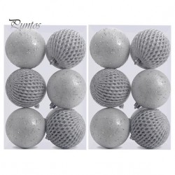 ΣΕΤ 12 ΧΡΙΣΤΟΥΓΕΝΝΙΑΤΙΚΕΣ ΜΠΑΛΕΣ 8ΕΚ.