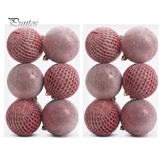 ΣΕΤ 12 ΧΡΙΣΤΟΥΓΕΝΝΙΑΤΙΚΕΣ ΜΠΑΛΕΣ 8ΕΚ. ΠΡΟΙΟΝΤΑ