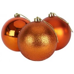 ΣΕΤ 6 ΧΡΙΣΤΟΥΓΕΝΝΙΑΤΙΚΕΣ ΜΠΑΛΕΣ,8ΕΚ., ΓΥΑΛΙΣΤΕΡΑ, ΜΑΤ ΚΑΙ ΓΛΙΝΤΕΡ