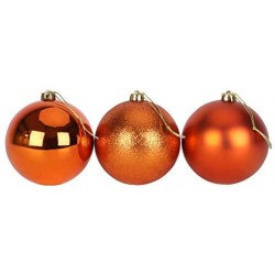 ΣΕΤ 6 ΧΡΙΣΤΟΥΓΕΝΝΙΑΤΙΚΕΣ ΜΠΑΛΕΣ,8ΕΚ., ΓΥΑΛΙΣΤΕΡΑ, ΜΑΤ ΚΑΙ ΓΛΙΝΤΕΡ