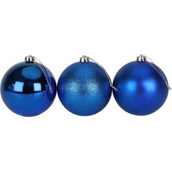 ΣΕΤ 6 ΧΡΙΣΤΟΥΓΕΝΝΙΑΤΙΚΕΣ ΜΠΑΛΕΣ,8ΕΚ., ΓΥΑΛΙΣΤΕΡΑ, ΜΑΤ ΚΑΙ ΓΛΙΝΤΕΡ