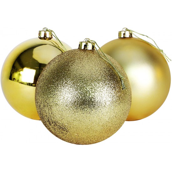 ΣΕΤ 6 ΧΡΙΣΤΟΥΓΕΝΝΙΑΤΙΚΕΣ ΜΠΑΛΕΣ,5 ΕΚ., ΓΥΑΛΙΣΤΕΡΑ,