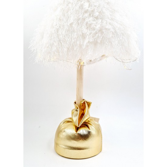 ΧΡΙΣΤΟΥΓΕΝΝΙΑΤΙΚΟ ΦΩΤΙΖΟΜΕΝΟ ΔΕΝΤΡΟ ΥΦΑΣΜΑΤΙΝΟ ΛΕΥ