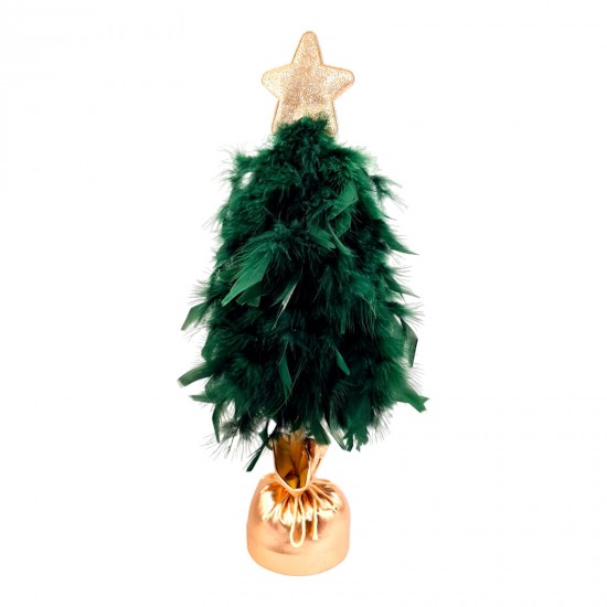 BATTERY LIGHTED CHRISTMAS TREE WITH NATURAL CYPRES