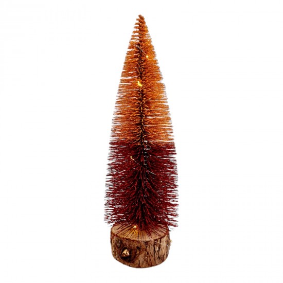 OMBRE LIGHTED CHRISTMAS TREE (25CM) - 1 PCS PRODUC