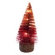 CHRISTMAS TREE DECOR WITH GLITTER AND LED LIGHTS