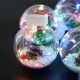 CHRISTMAS CURTAIN 3M 10 BALLS WITH LIGHTS