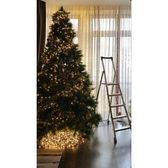 Λαμπάκι 200 LED, 18 μέτρα καλώδιο, θερμό χρώμα ΠΡΟ Λαμπάκι 200 LED, 18 μέτρα καλώδιο, θερμό χρώμα ΠΡΟ