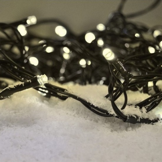 Λαμπάκι 200 LED, 18 μέτρα καλώδιο, θερμό χρώμα ΠΡΟ Λαμπάκι 200 LED, 18 μέτρα καλώδιο, θερμό χρώμα ΠΡΟ