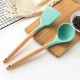 PROVISIONS ACACIA WOOD AND SILICONE SOUP SPOON HOU