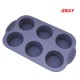 SILICONE FORM FOR CUPCAKES - MUFFINS
