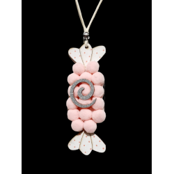 ΞΥΛΙΝΟ ΧΡΙΣΤΟΥΓΕΝΝΙΑΤΙΚΟ ΣΤΟΛΙΔΙ ΚΑΡΑΜΕΛΑ 13cm