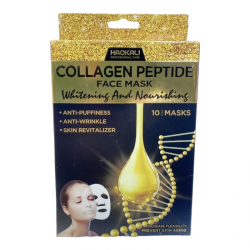 Collagen peptide face mask