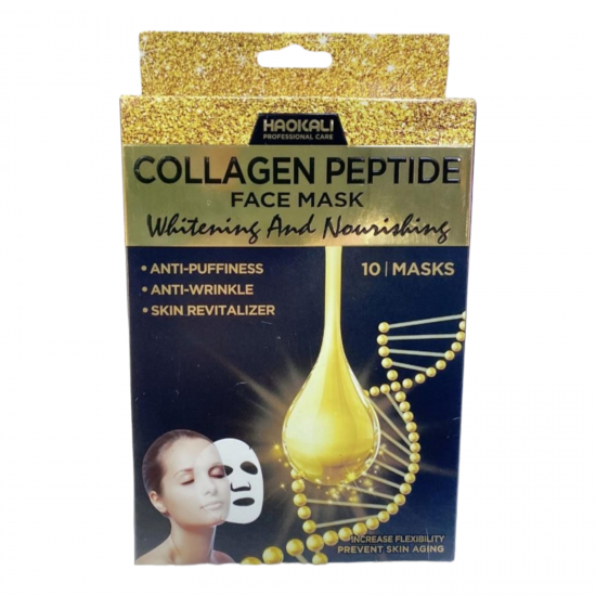 Μάσκα προσώπου με κολλαγόνο – Collagen peptide fac