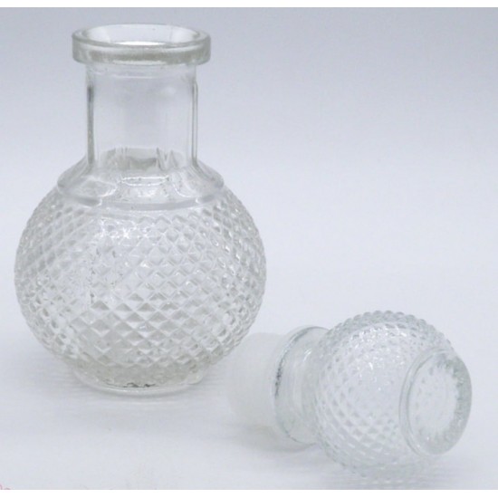 DECORATIVE GLASS BOTTLE