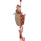 EASTER DECORATIVE HANG WOODEN COCK RED