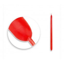 ΛΑΜΠΑΔΑ  KOKKINH,40εκ.