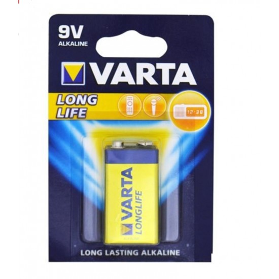 VARTA ALKALINE BATTERY 9V 