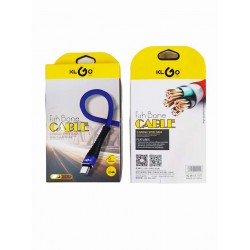 LIGHTING ΚΑΛΩΔΙΟ 2.4A ΦΟΡΤΙΣΗΣ ΚΑΙ ΜΕΤΑΦΟΡΑΣ ΔΕΔΟΜΕΝΩΝ KLGO  LIGHTING ΚΑΛΩΔΙΟ 2.4A ΦΟΡΤΙΣΗΣ ΚΑΙ ΜΕΤΑΦΟΡΑΣ ΔΕΔΟΜΕΝΩΝ KLGO