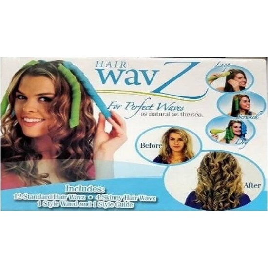 Magic Hair Wavz EXTRA LONG Curlers for Perfect Cur