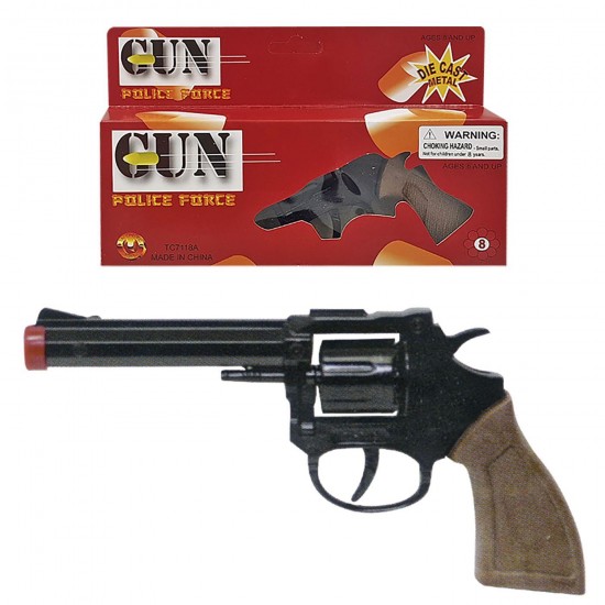 GUN METAL 8 BALL 21x8cm CHILDREN CATEGORY