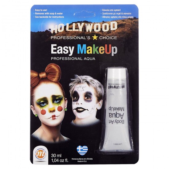 FACE PAINT TUBE SILVER 30ml SEASONAL PRODUCTS
