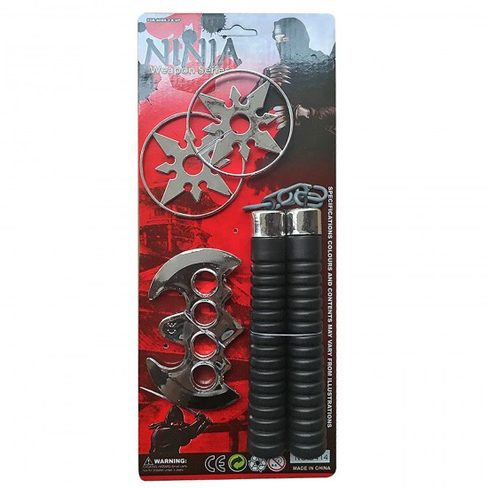 NINJA SET  4 PIECES ΚΑΡ=35,5x15cm CHILDREN CATEGOR