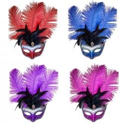 ΜΑΣΚΑ ΒΕΝΕΤΣΙΑΝΙΚΗ ΜΕ ΦΤΕΡΑ 20cm ΜΑΣΚΑ ΒΕΝΕΤΣΙΑΝΙΚΗ ΜΕ ΦΤΕΡΑ 20cm