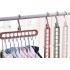 9-Holes Magic Wardrobe Space Saver Folding Hangers