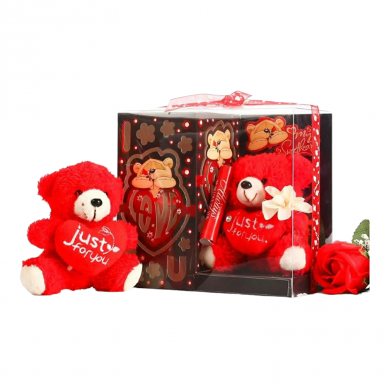 VALENTINES DAY GIFT  TEDDY BEAR AND CUP CHILDREN C