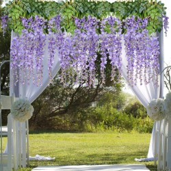 ARTIFICIAL HANGING SILK FLOWER  ARTIFICIAL HANGING SILK FLOWER