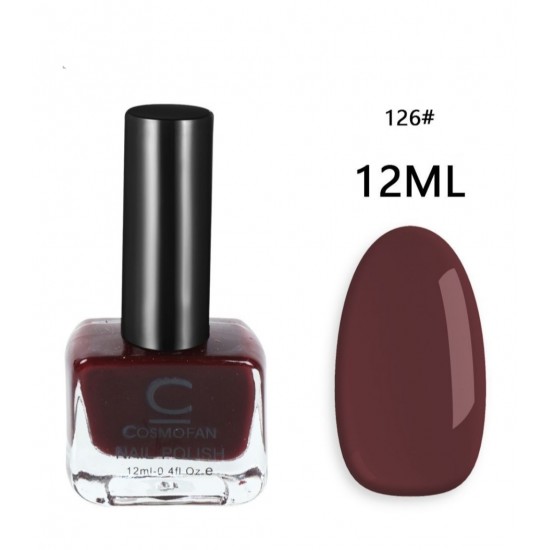 Cosmofan Nail Polish #126 ΠΡΟΪΌΝΤΑ ΟΜΟΡΦΙΆΣ