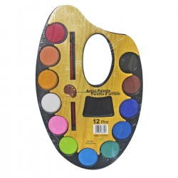 ΝΕΡΟΜΠΟΓΙΑ ΠΑΛΕΤΑ 12ΧΡΩΜΑΤΑ 22x15,5cm