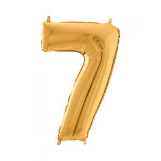 Balloon gold Number 7