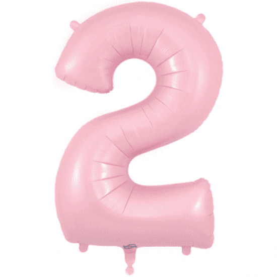 Balloon baby Pink Number 2