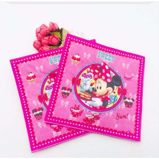 NAPKINS MINNIE MOUSE